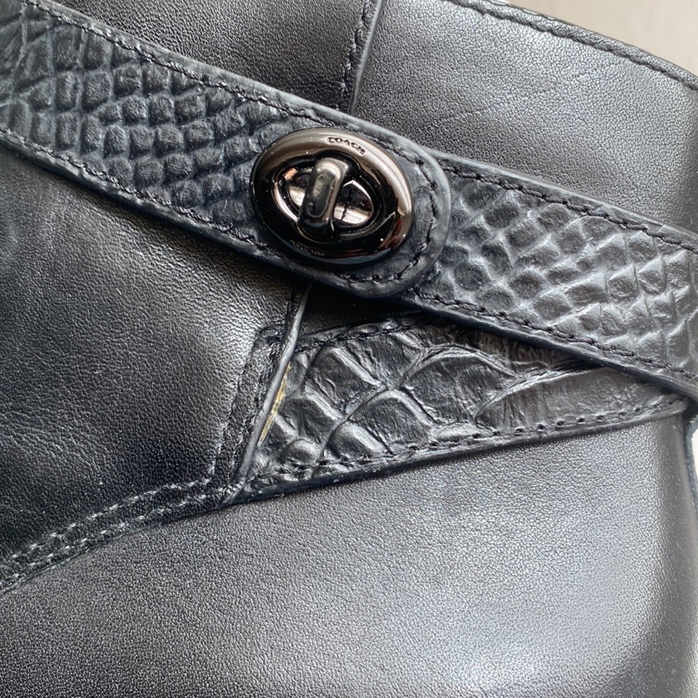 COACH BLACK ANKLE BOOTS🖤 - Picture 8 of 8